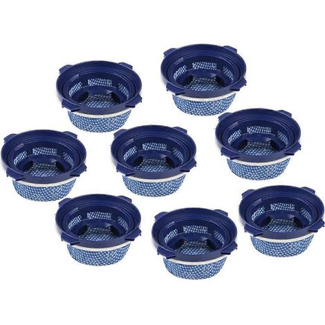 Lot de 8 filtres HEPA pour aspirateur balai Samsung Jet 60, Jet 70, Jet 70+, Jet 75, Jet 75+, Jet 90 et VS9000RL (pièces détachées pour filtre à poussière). (1/5)
