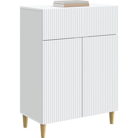 Sideboard/Anrichte/Buffet mit Schubladen Weiß 66 x 34,5 x 90 cm Holzwerkstoff LXWW697896 (1/5)