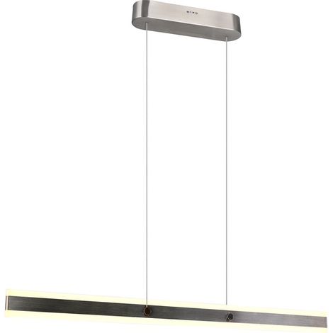 Suspension moderne Arcola 115cm nickel - 331210107 (1/3)