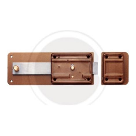 loquet lock Iseo 3105.4 locks 330 A  appliquer pour le bois