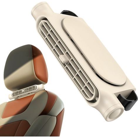 Ventilateur Siège Arrière Auto Rafraîchissant Rechargeable 3 (1/5)