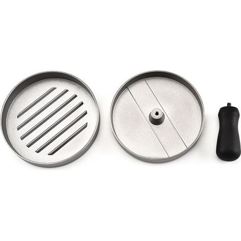 Presse à Burger, Presse à Patty , Moule à Patty, Fabriqué en Aluminium Moulé Sous Pression et Plaqué avec Sécurité Alimentaire et Antiadhésif Matériau (1/2)