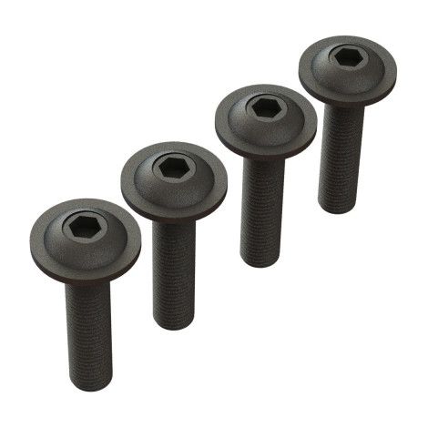 ARRMA Button Head Screw Flanged M4x18mm (4)