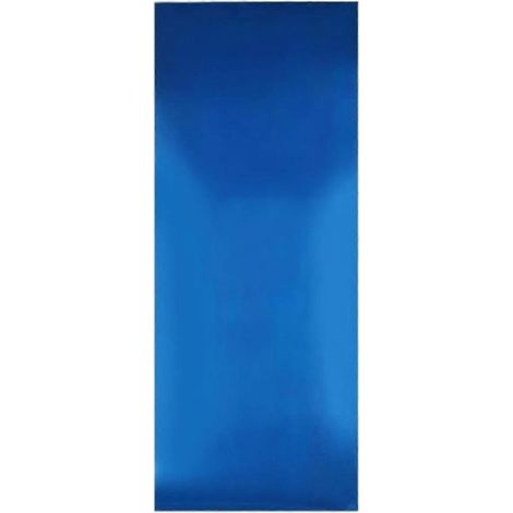 Sticker mural miroir PET à poser soi-même, 40 cm x 122 cm, autocollant incassable et flexible, décoration murale pour salon ou salle de bain (1/5)