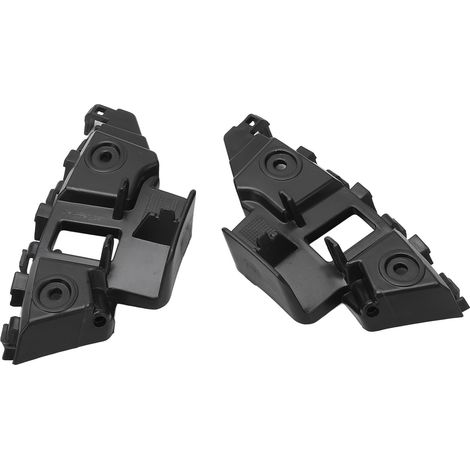 2x Frontstoßstangenhalterung 5C6807184 Schwarz, massiv, langlebig und robust für Autos (1/5)