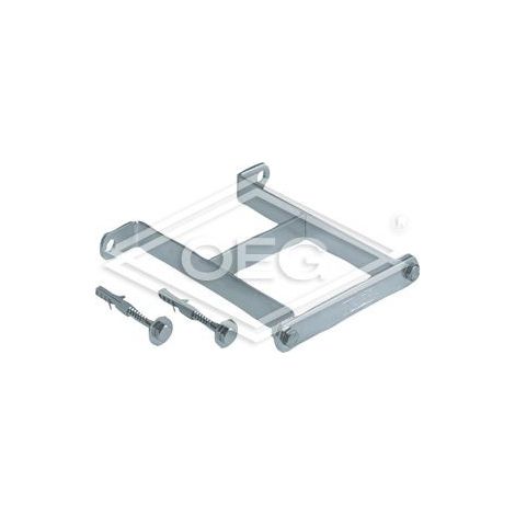 Fixation murale Magra 100 mm jusqu'au milieu du répartiteur 2 pcs