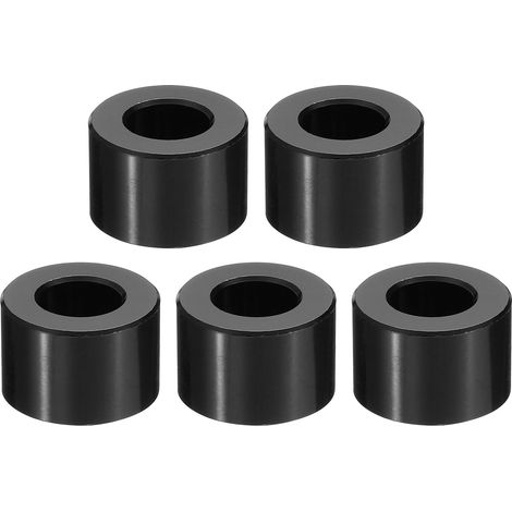 5 Pièces Entretoises en Aluminium M10 3/8" ID x 3/4" OD x 1/2" L (1/5)