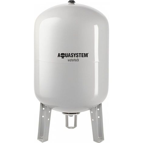 Aquasystem – Réservoir vertical à vessie BUTYL 50L – Membrane remplaçable – Pré-charge 2,5 bars – Acier inoxydable AISI304 (1/5)