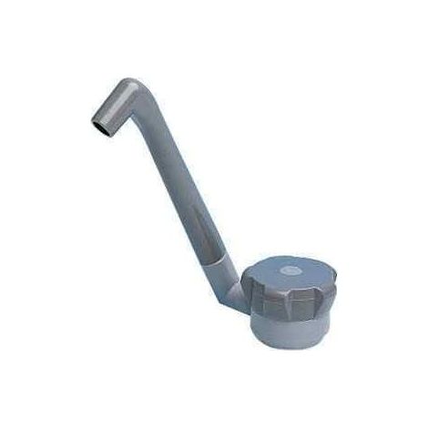 Robinet NOVO automatique gris avec bec rabattable Camping-car