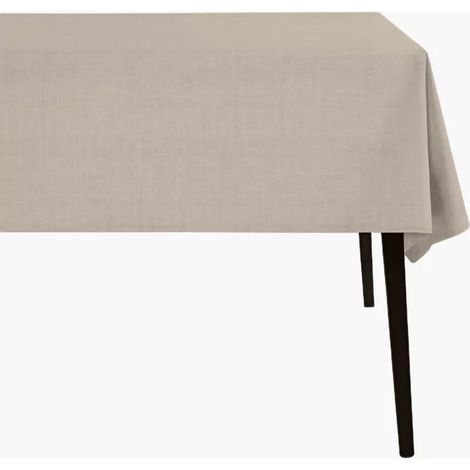 Mantel Duka lycklig 140x250 cm 100% lino beige (1/4)