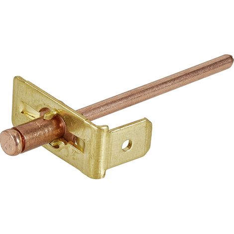 PB Fastener RIV 163 Erdanschluss Steckbreite: 6.3 mm Steckdicke: 0.8 mm 180 ° Unisoliert Metall 1 S