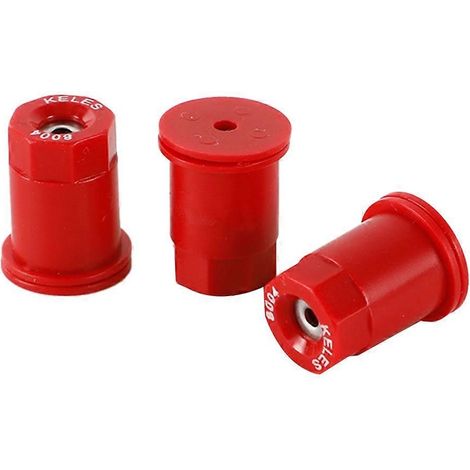 30PCS Agricultural Sprayer High Pressure Round Windproof Atomizing Nozzle Sprinkler Head 80 Degree Spray Red (1/5)