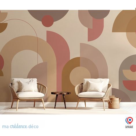 Papier peint : Formes géométriques modernes - Intissé - 300 cm - 280 cm (1/5)