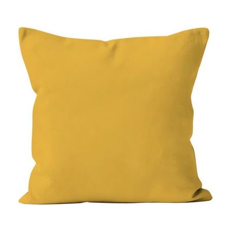 Filiyano-Housse de coussin 60x60 cm ALIX jaune brillant, par Soleil d'ocre Jaune