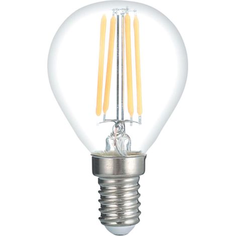Lampada a Filamento LED Sferetta E14 Luce Calda 4 W 470 Lumen 6 Pezzi (1/2)