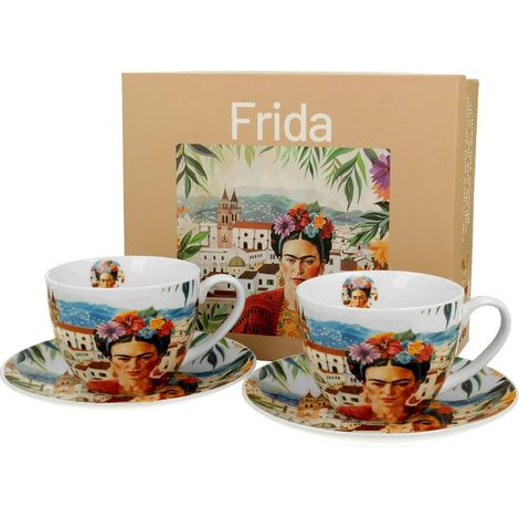Ensemble de 2 tasses d'art mexicain Frida 270 (1/5)