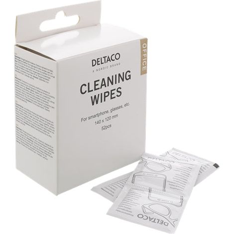 Deltaco office chiffons de nettoyage pour smartphone appareil photo