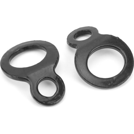 Set mit 2 D-Ringen aus Edelstahl zur Befestigung von Ladung an Motorrädern, Fahrrädern, Kajaks, Quads und Schwerlastanhängern. (1/5)