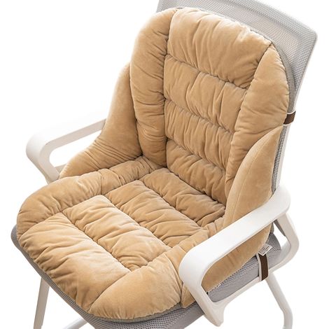 Integriertes Bürositzkissen mit Lendenwirbelstütze und Wärmekomfort, ergonomisches Kissen für längere Nutzung (1/5)