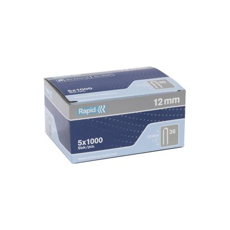 Rapid Graffette di fissaggio argento 10 mm 5000 unità