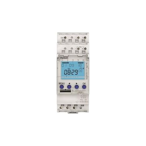 Theben Interrupteur horaire digital avancé blanc