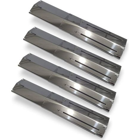 Diffuseur de chaleur pour barbecue à gaz Pièce de rechange universelle réglable en acier inoxydable Grille anti-œufs (1/5)