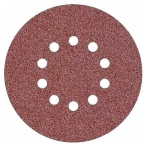 – Lot de 10 disques abrasifs 215mm – Grain 180 pour ponçage bois dur – Compatible ponceuses DS930, DS920, DS200