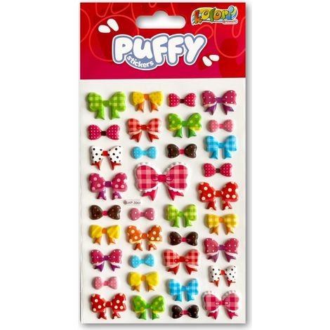 Puffy Bows Aufkleber