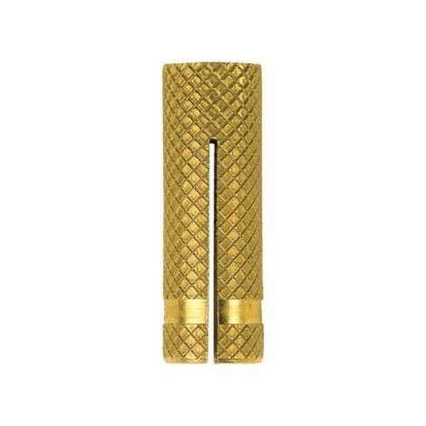 Tassello Femmina In Ottone Po M 10X35 (Fisher Cod. 00501448)
