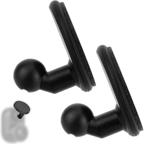 2pcs Supports Adhésifs pour Caméra Embarquée Garmin, Remplacement du Support en Plastique Pare-Brise pour Les Caméras Embarquées Garmin 45/46/47/55/56/57 65 W/66 W, Mini 2, Mini 3 (1/5)