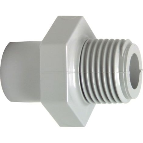 Raccord de transition GF en PVC-C d 16/20 x 1/2" AG