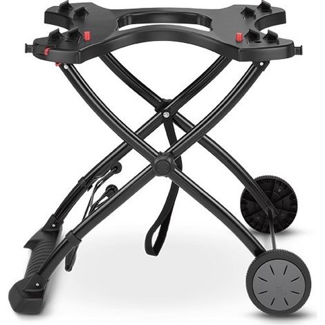 Weber 6557 Carrello Pieghevole per Barbecue Q Serie 1000 e 2000 con Ruote colore Nero (1/10)