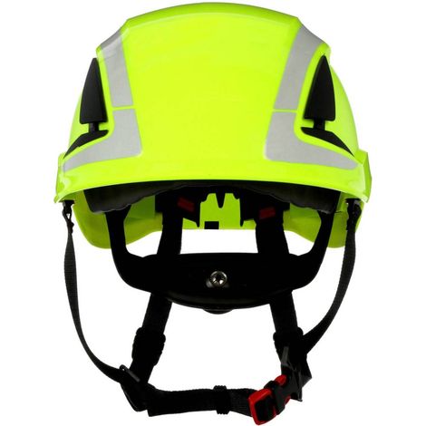 3M X5014V-CE Casque de protection EN 397, EN 12492 vert fluorescent (1/3)