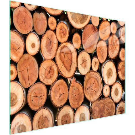 Planche à découper en verre 52x30 bois (1/5)