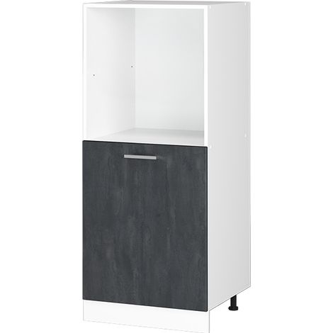 Vorratsschrank R-Line, Schwarz Beton, 60 cm, Vicco (1/5)