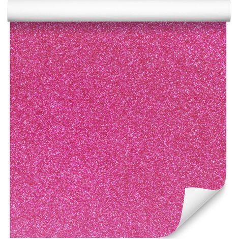 Papel pintado morado con purpurina para salón y dormitorio, 50x1000 cm. (1/5)