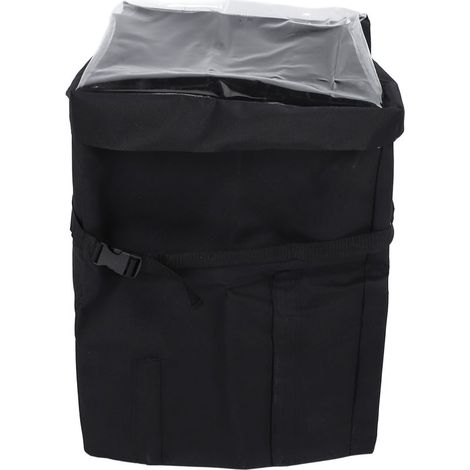 Housse de pompe à chaleur en toile polyester imperméable avec fermeture éclair et fenêtre supérieure transparente en PVC pour spa gonflable. (1/5)