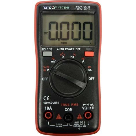 appareil de mesure numérique RMS vrai (1/2)