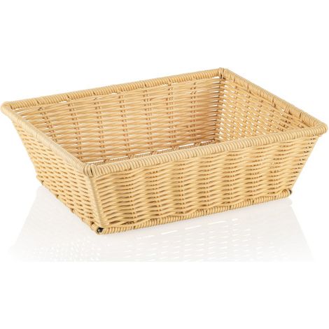 Panier GN 1/2 beige polypropylène inox 18/10 WEAVER PRO - Was Germany (1/2)