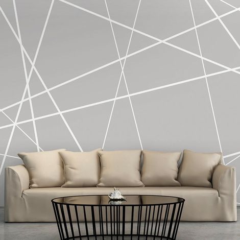 Papier peint toile d'araignée moderne - 200 x 140 cm (1/4)