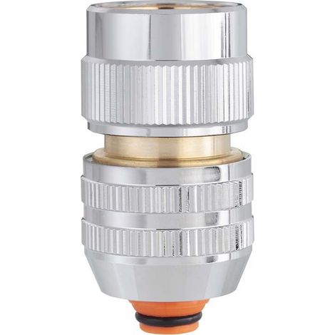 RACCORDO RAPIDO AQUASTOP IN METALLO Art. 9611 - 1/2-5/8 blister  - CLABER