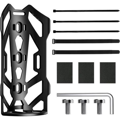 Cadre de fourche de vélo, adapté aux sacoches de vélo, aux porte-bidons de VTT et aux porte-bagages. (1/5)