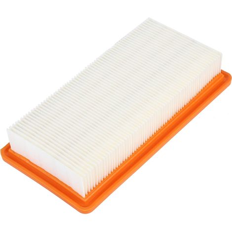Ersatzfilter für Kärcher Staubsauger, kompatibel mit den Modellen Kärcher DS5500, DS5600, DS5800 und DS6000, flache und gefaltete Filterpatronen. (1/5)