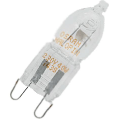 Lampe G9 40W pour four et cuisinière – Éclairage optimal – Compatible Bosch, Siemens, Neff, Balay – Remplace modèle 00629745