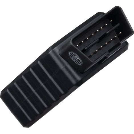 Interface ELM327 Bluetooth OBD2 avec puce PIC18F25K80 pour diagnostic automobile, outil de scan véhicule sans fil, compatible Android et iOS, boîtier robuste pour vérification moteur. (1/5)
