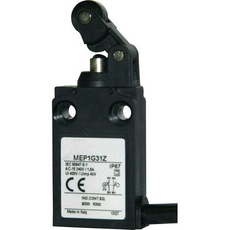 Panasonic MEP1G31Z MEP1G31Z Interrupteur de fin de course 24 V 5 A levier à galet IP67 1 pc(s) (1/2)