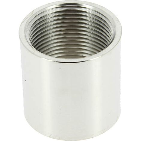Manchon inox égal Femelle 1"1/4