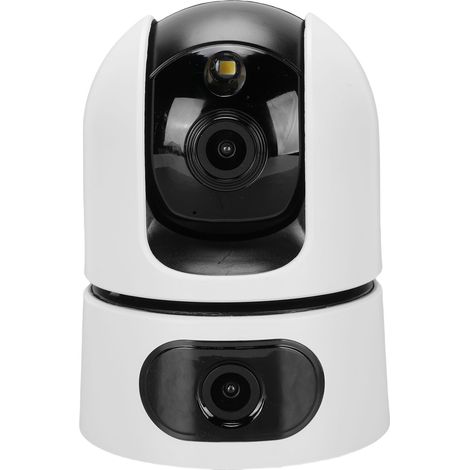 Caméra de sécurité WiFi à double objectif 4MP avec détection de mouvement et application pour la maison, les magasins et les supermarchés (1/5)