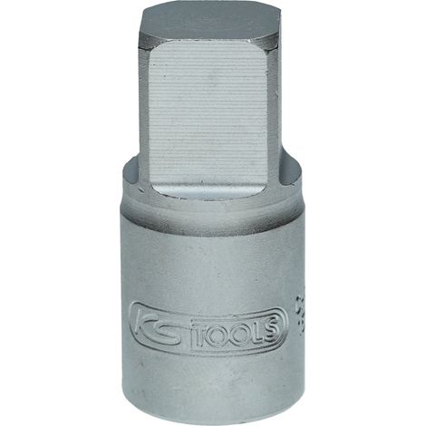 KS TOOLS 3/8" Öldienst-Bit-Stecknuss für Innenvierkant-Schrauben, 14 mm ( 150.9118 ) (1/4)