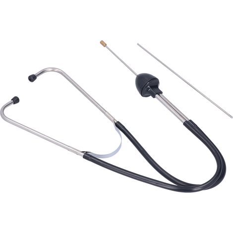 Sonarscope cylindrique pour mécanicien en acier avec tuyau en PVC, outil de diagnostic moteur automobile universel pour voitures et camions (1/5)